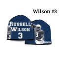 American Mills Seattle Seahawks Beanie Lightweight Russell Wilson Design 1122702352